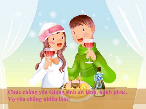 Lời chúc giáng sinh tặng vợ chồng loi chuc giang sinh tang vo chong