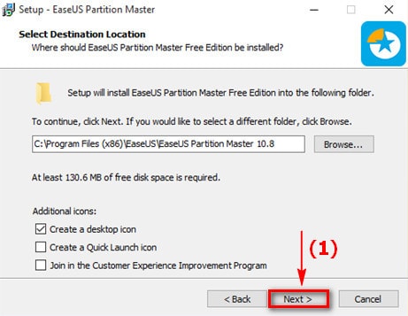cai dat easeus partition master