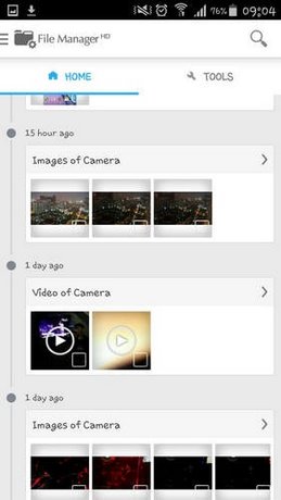 quan ly du lieu android bang file manager