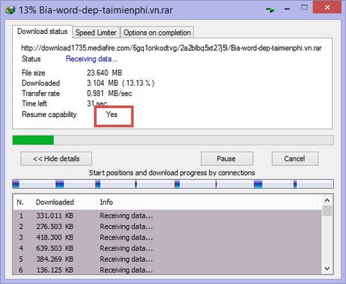 tiep tuc download resume voi idm