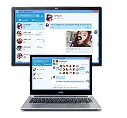 su dung zalo tren pc