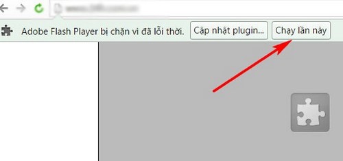 adobe flash player bi chan vi da loi thoi tren coccoc