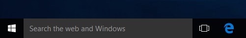 an thanh search bar windows 10