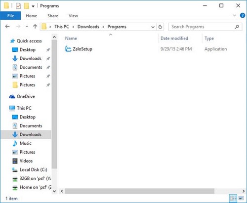 How to install on Windows 10 Zalo How to install on Windows 10 Zalo