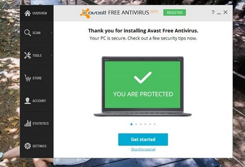 antivirus software windows 10 free