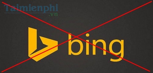 tat tim kiem bing tren windows 10