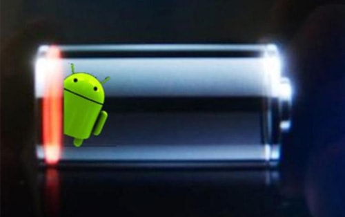 cai am bao pin yeu tren android