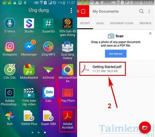 tao chu ky pdf trong adobe reader