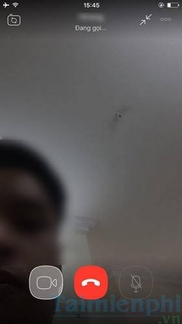goi video call bang viber tren iphone