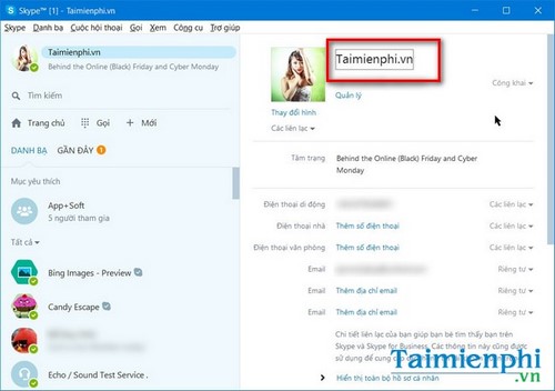 doi ten skype tren may tinh