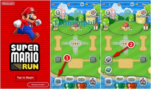 cach tiet kiem pin khi choi game super mario run
