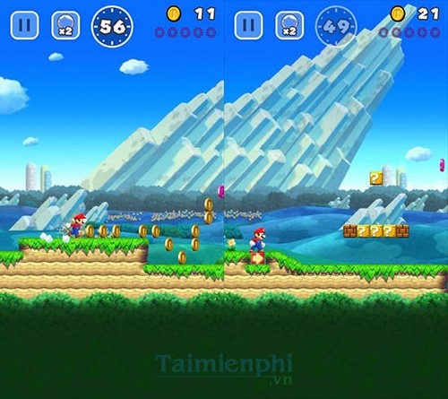 cai super mario run tren iphone