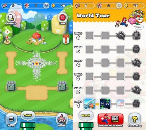 cai super mario run tren iphone
