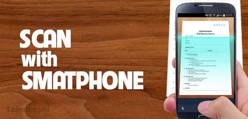 ung dung scan tren smartphone