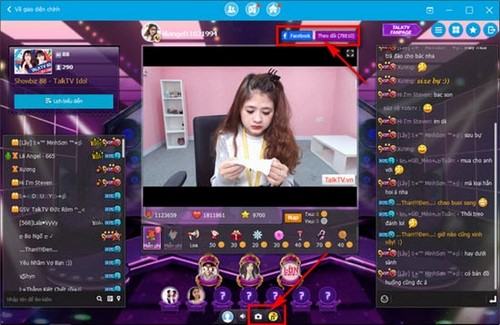 tham gia phong chat vieo tren talktv