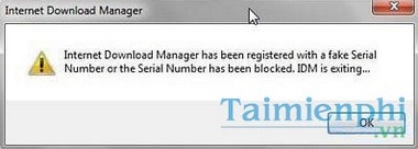 sua loi fake serial number cua idm