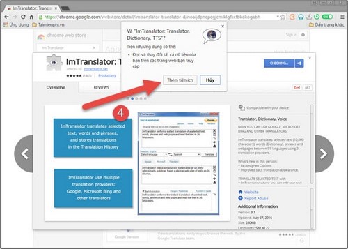 dich trang web tu tieng anh sang tieng viet voi torch browser