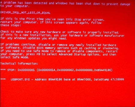 sua loi man hinh do tren windows