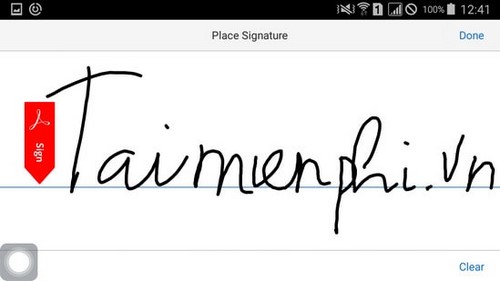 ung dung chinh sua tai lieu ket hop tao chu ky adobe fill sign dc