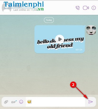 gui anh dong bang viber tren pc