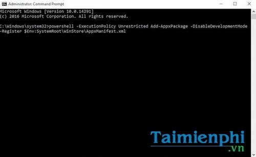 sua loi windows store tren windows 10 bi crash dong lai sau khi khoi dong