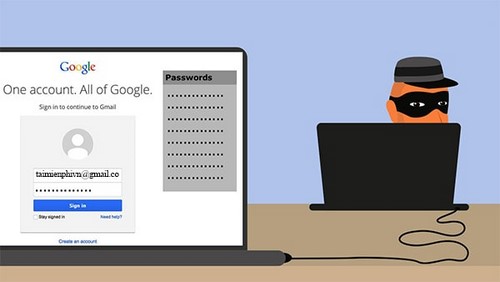 nguyen tac vang khi dat mat khau gmail