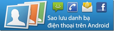 sao luu danh ba tren android