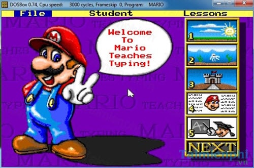su dung mario tren win 10