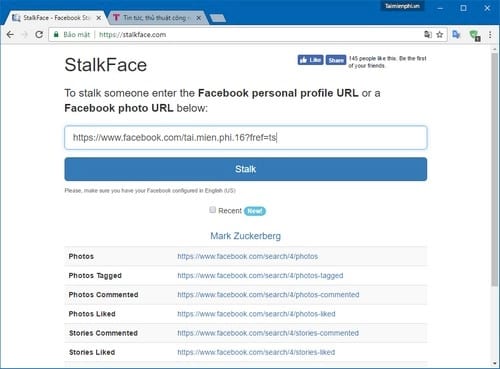 tong hop thong tin nguoi dung facebook voi stalk face va stalk scan 1