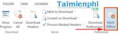 sua loi su co ket noi tren outlook