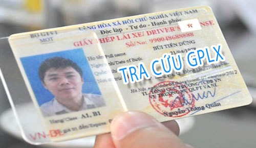 tra cuu giay phep lai xe