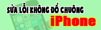 sua loi iphone khong do chuong