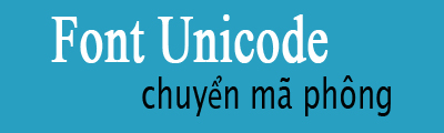 chuyen ma font sang unicode