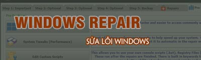 sua loi windows bang windows repair