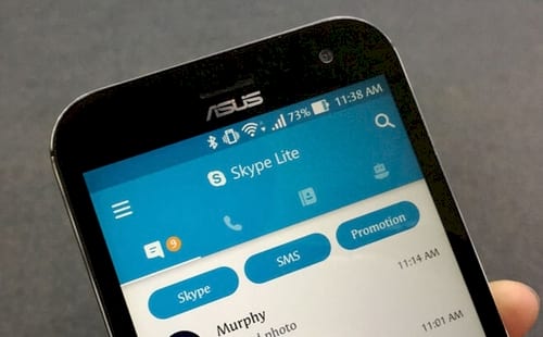 cach cai va su dung skype lite tren dien thoai 1
