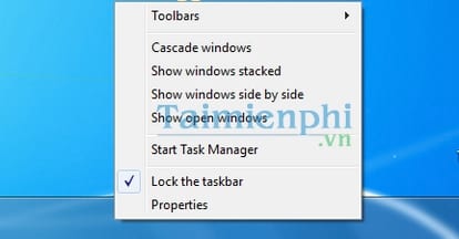 sua loi khong tim thay thanh taskbar khi duyet web