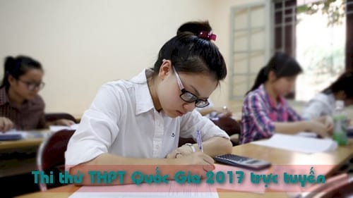 huong dan thi thu ky thi thpt quoc gia 2017 truc tuyen