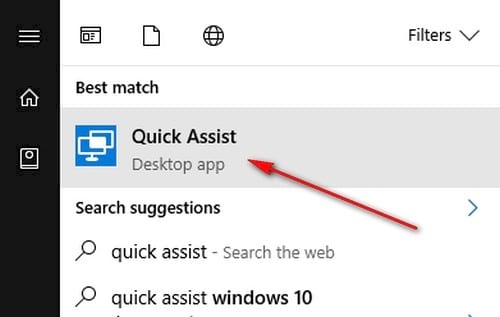 huong dan cai dat va su dung quick assist tren windows 10 thay the teamviewer
