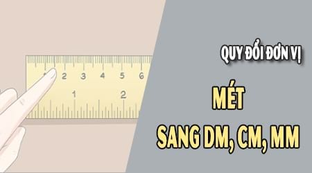 1 met bang bao nhieu dm