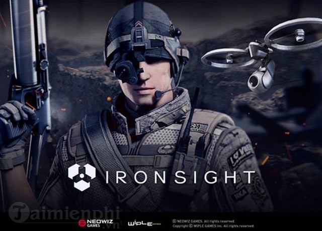 ironsight game ban sung cuc dinh den tu han quoc sap mo cua chinh thuc