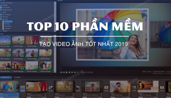 phan mem tao video tu anh 2019