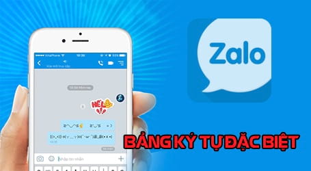 bang ky tu dac biet zalo chat sinh dong dep mat