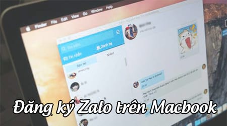 cach dang ky zalo tren macbook