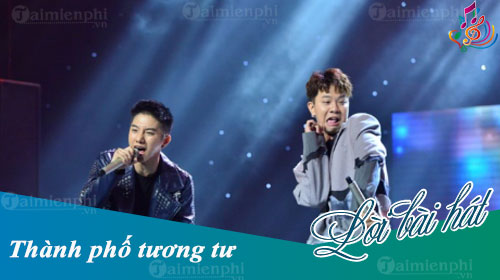 loi bai hat thanh pho tuong tu