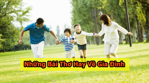 nhung bai tho hay ve gia dinh