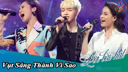 loi bai hat vut sang thanh vi sao