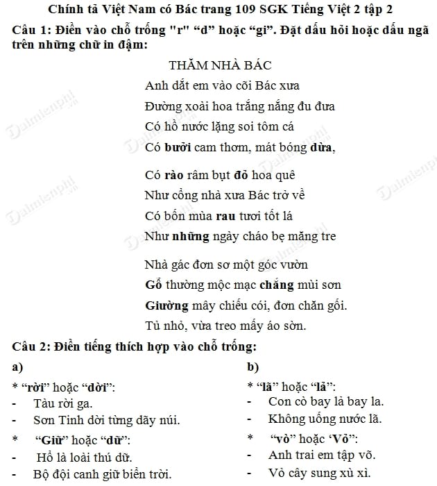 soan bai chinh ta nghe viet viet nam co bac