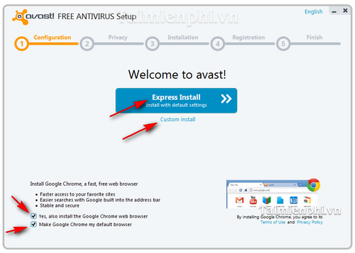 chrome free antivirus