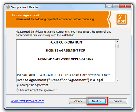 Cách cài Foxit Reader trên Xp cach cai Foxit Reader tren Xp