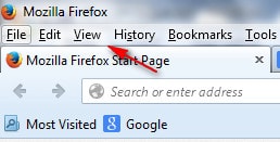 hướng dẫn bật Full Screen Firefox. huong dan bat Full Screen cua Firefox.